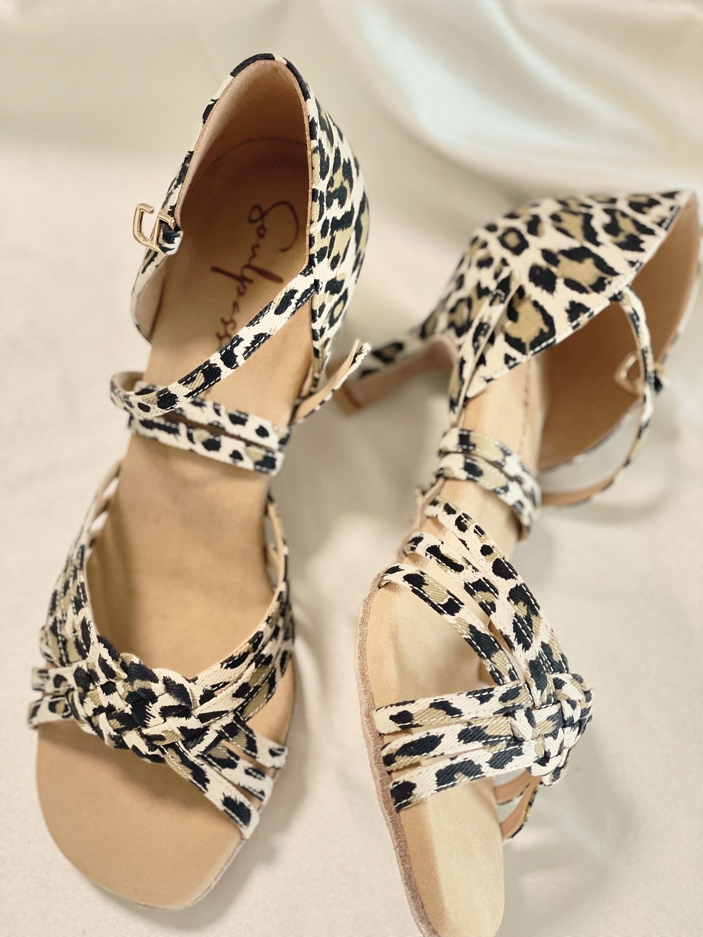 Style 111- Leopard Satin Braid 5.5cm/6.5cm/7.5cm/8cm/8.5cm