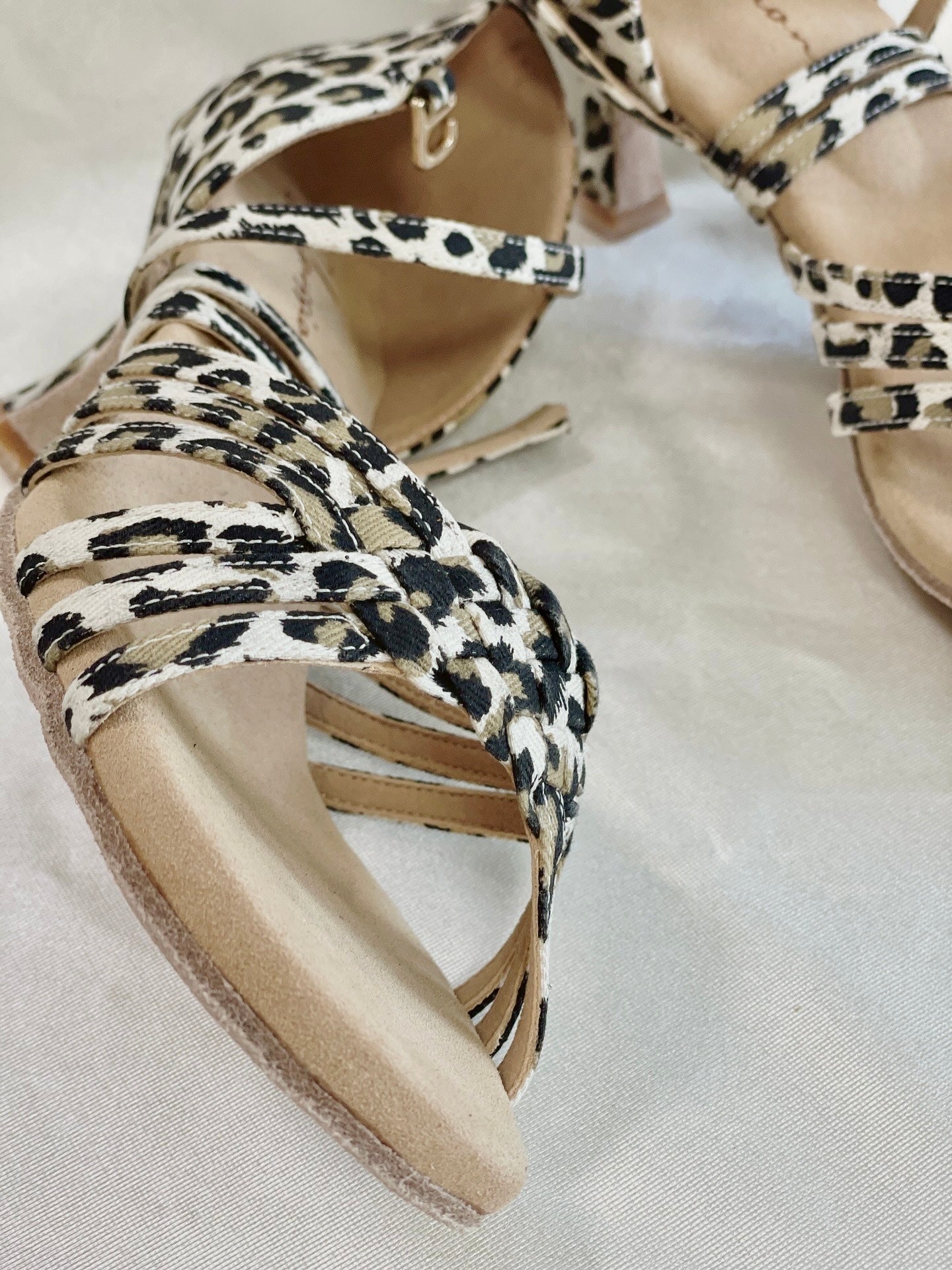 Style 111- Leopard Satin Braid 5.5cm/6.5cm/7.5cm/8cm/8.5cm