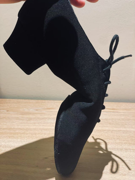 Style 405 - Cosimo - Black Canvas/Stretching Fabric 3.5cm/5cm Heels