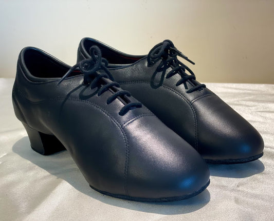 Style 403A - Ilya - Black Calfskin Leather 3.5cm/5cm Heels